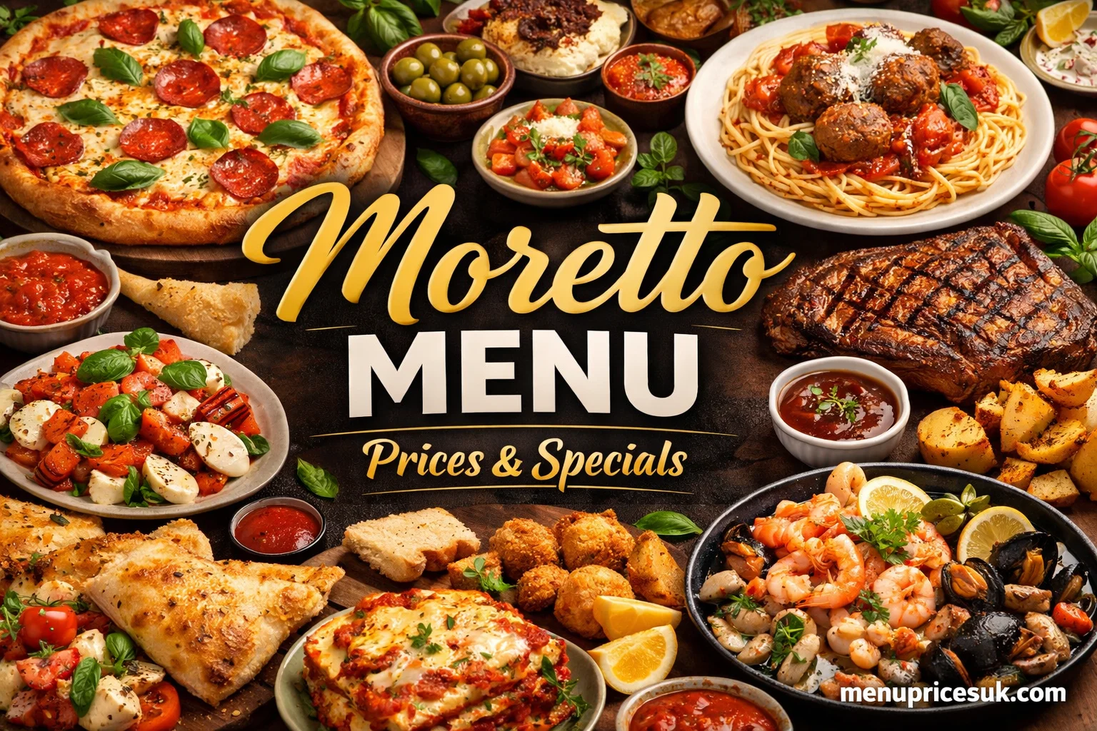 Moretto Menu