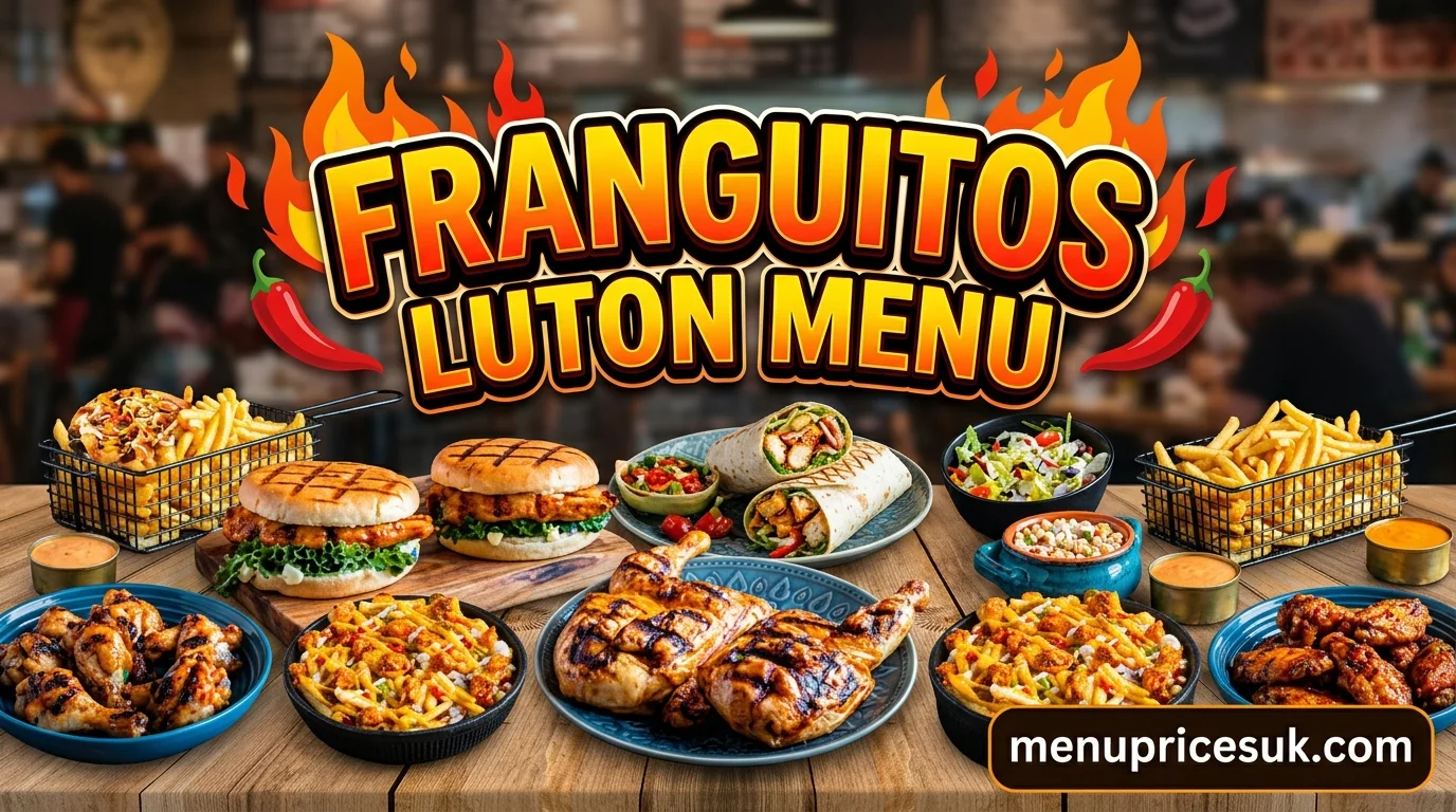 Franguitos Luton Menu
