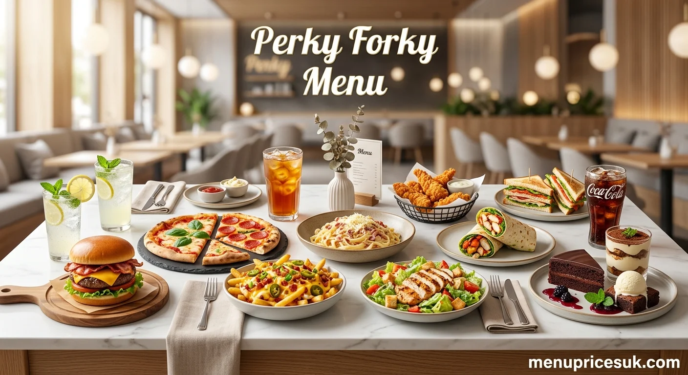 Perky Forky Menu