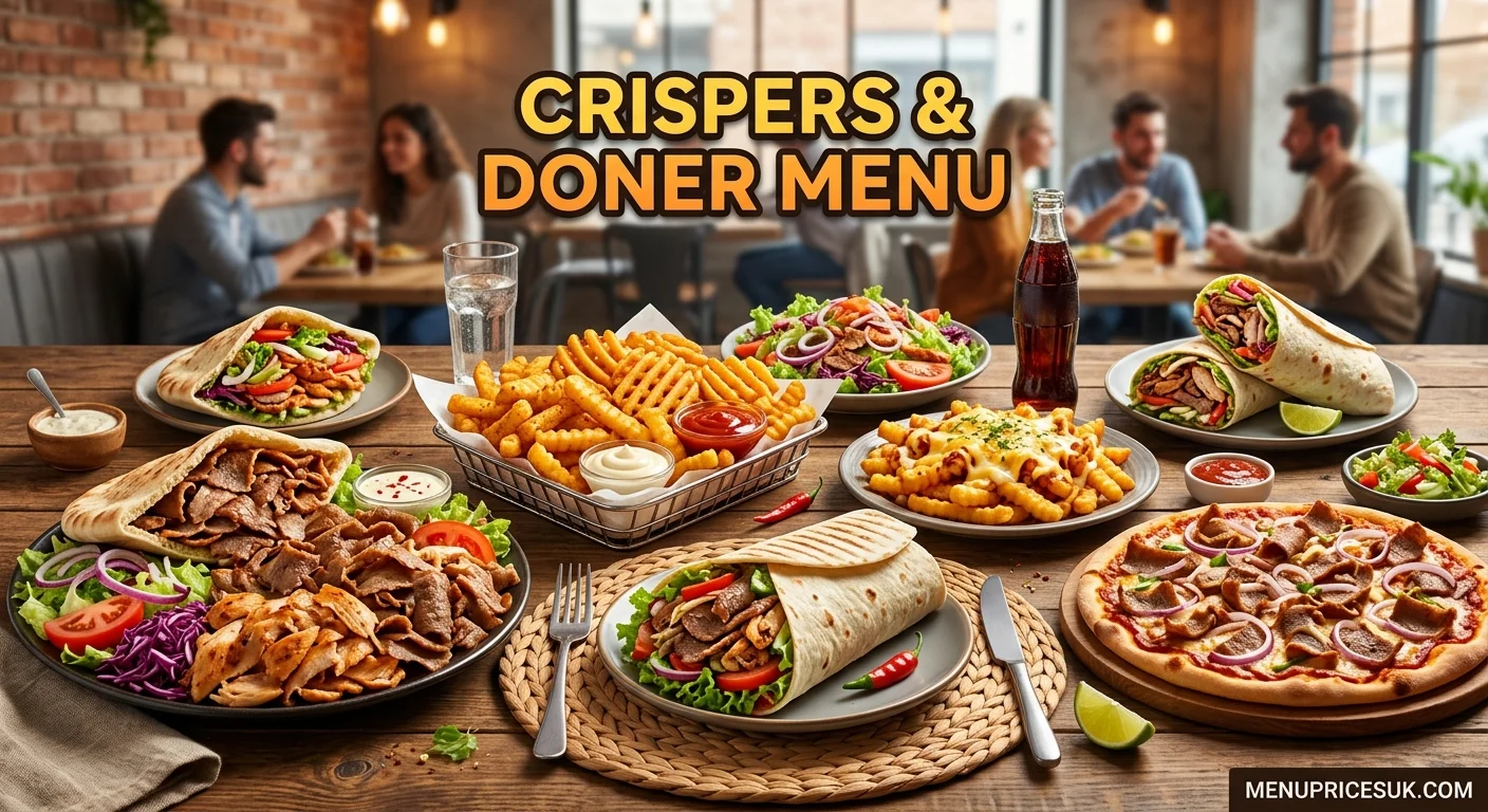 Crispers & Doner Menu
