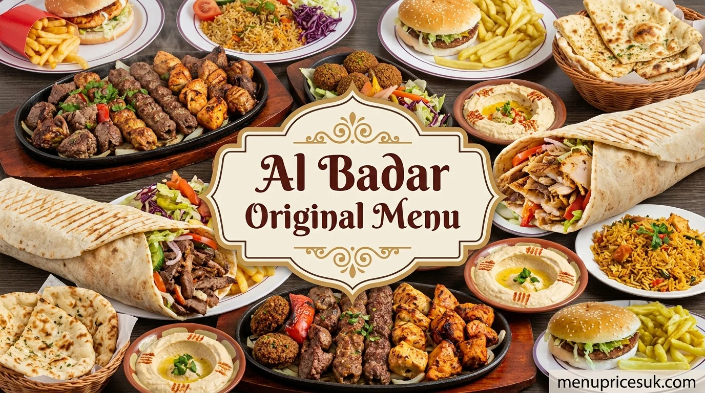 Al Badar Original Menu