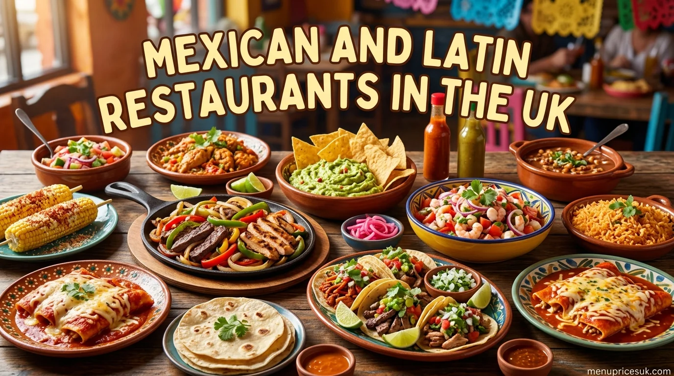 Mexican and Latin Restaurants in UK