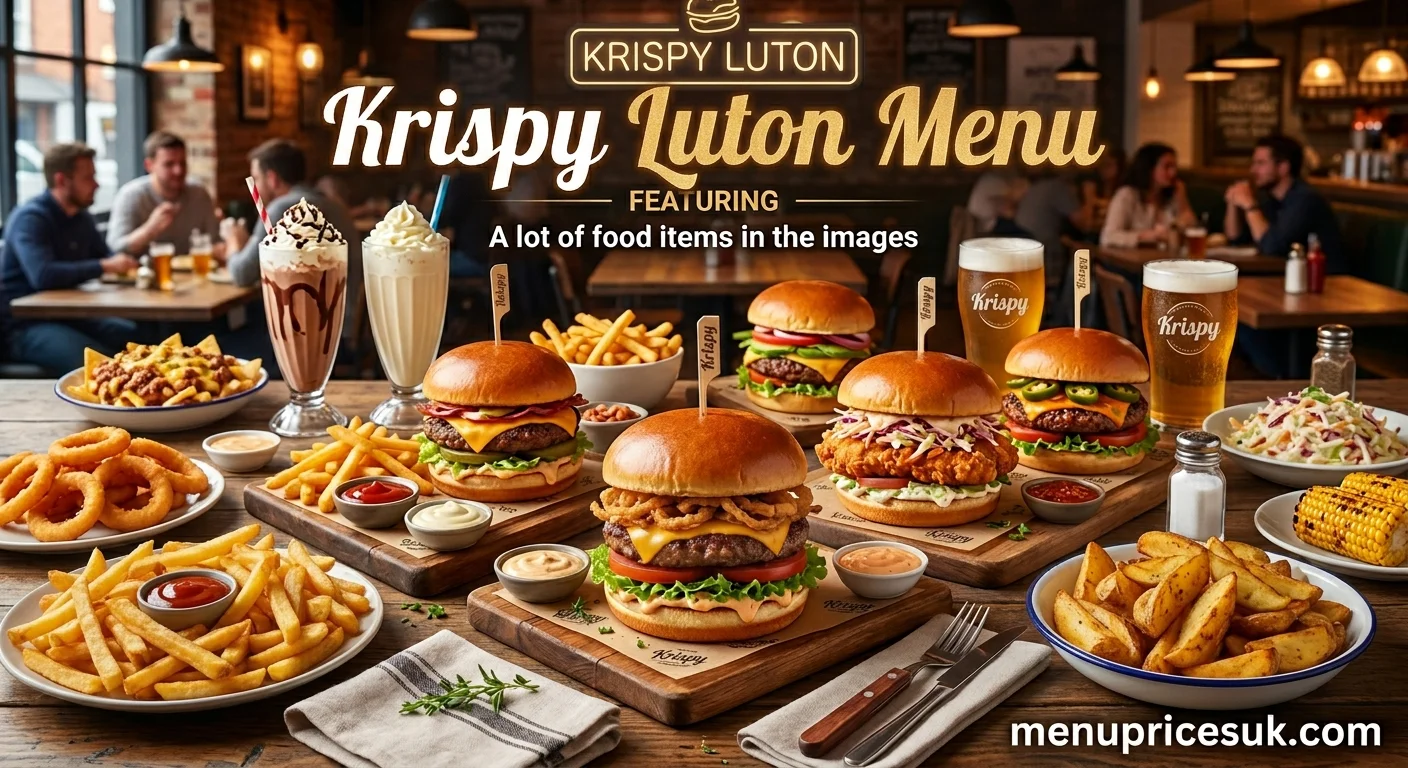 Krispy Luton Menu