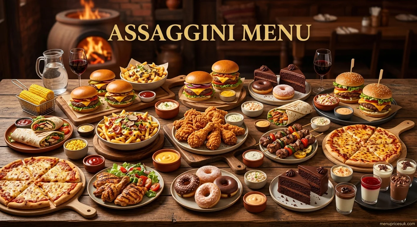 Assaggini Menu