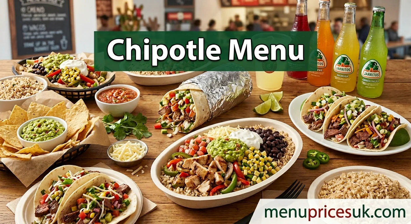 Chipotle Menu