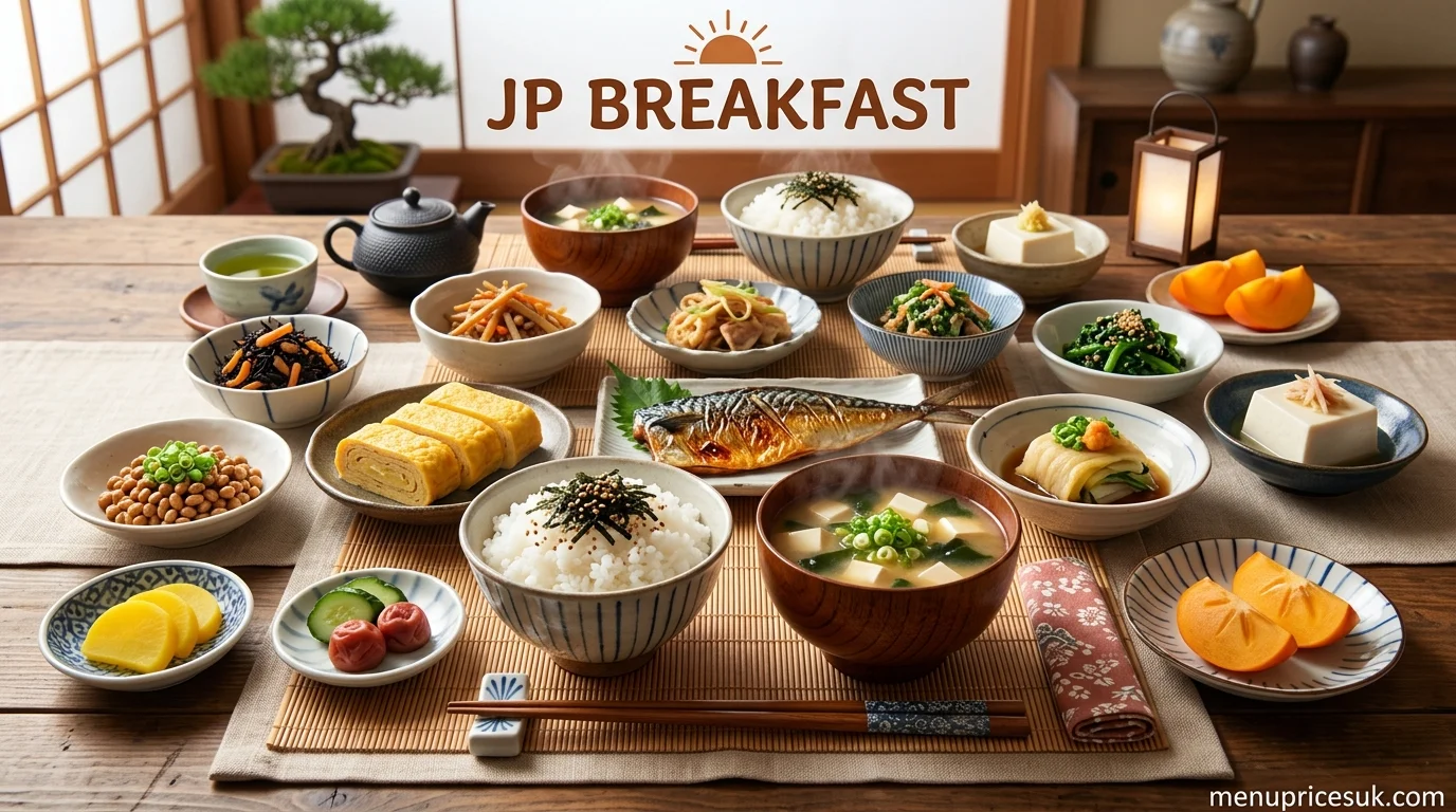jp breakfast Menu